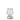 Hurricane on foot H15/L8/W8 cm clear