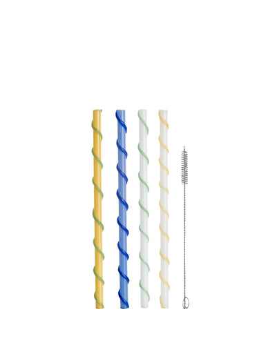Lasinen juomapilli 4kpl | Straws Celebrate-Byon by Sagaform-Sasu’s sisustus- ja huonekaluliike