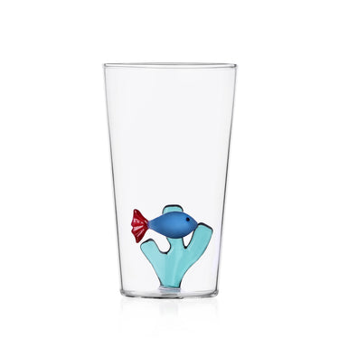 Long drink -lasi "Blue Fish Petra" | 45 cl | Marine Garden Collection-Ichendorf Milano-Sasu’s sisustus- ja huonekaluliike