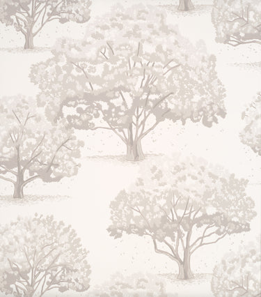 Magnolia Blossom Slaked Lime | non-woven tapetti | In the Garden
