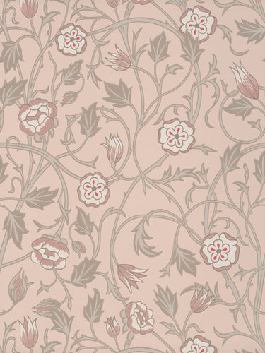 May's Tulip Castell Pink | non-woven tapetti | In the Garden