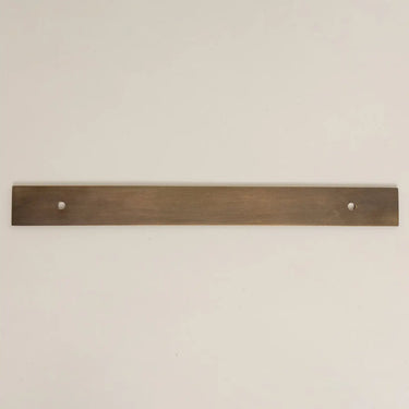 Messingistä valmistettu taustalevy lankavetimelle | Antiikkimessinki | 2,4 x 18 - 21,5 cm-Brass bee-Sasu’s sisustus- ja huonekaluliike