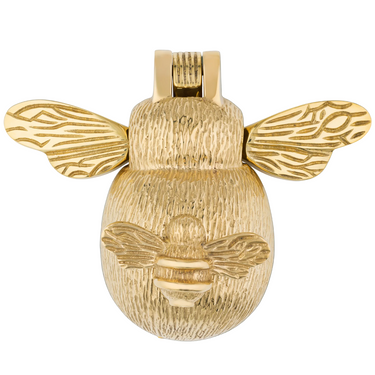 Messinkinen kahden mehiläisen ovikolkutin | Messinki | Brass Bee and Mini Bee-Brass bee-Sasu’s sisustus- ja huonekaluliike