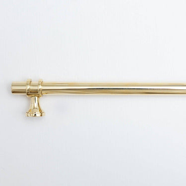 Klassinen lankavedin messinkiä | Kiillotettu messinki | Ø1,2 x 3 x 17 cm | Plain-Brass bee-Sasu’s sisustus- ja huonekaluliike