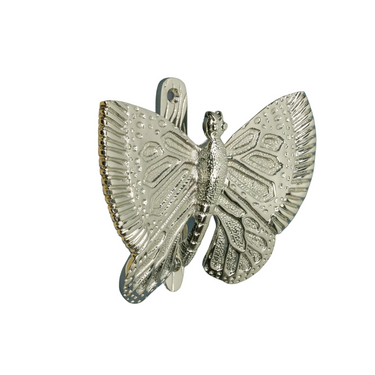 Messinkinen perhonen-ovikolkutin | Nikkeli | Butterfly-Brass bee-Sasu’s sisustus- ja huonekaluliike