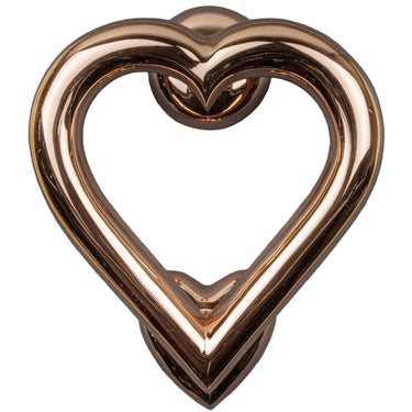 Messinkinen sydän-ovikolkutin | Punakulta | Love Heart-Brass bee-Sasu’s sisustus- ja huonekaluliike