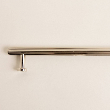 Moderni uritettu lankavedin messinkiä | Nikkeli | Ø1,2 x 3,5 x 20 cm | Knurled-Brass bee-Sasu’s sisustus- ja huonekaluliike