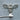 Brass toilet paper holder for wall | Nickel | 20.5 x 6 x 16 cm | Bee