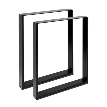 Metalliset pöydänjalat | 70-90 x 72cm | U-malli-Magnetic Möbel-Sasu’s sisustus- ja huonekaluliike