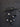 Christmas Bauble w. glitter squares D8 cm antique coal