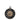 Musta-ruskea seinäkello | ⌀35 cm | Pocket watch