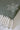 Aix Throw of surplus yarn w. ice crystals L150/W130 cm olive