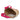 HOT PINK / JUTE PEPPINO - JUTE BAG WITH COTTON HANDLES 45 X 40 CM