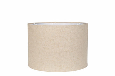 Lampskärm Linne Cylinder Natur | Ø30x21cm