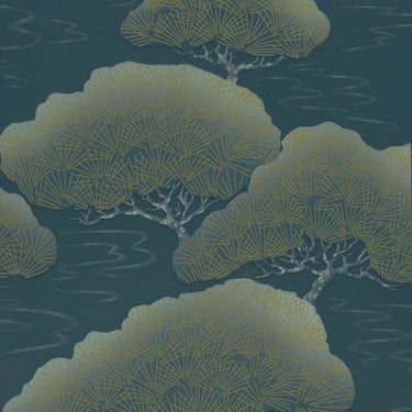 Pines Blue Pine | non-woven tapetti | 20th Century Papers-Little Greene-Sasu’s sisustus- ja huonekaluliike