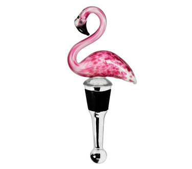 Pinkki flamingo viinipullonsulkija | 13 cm-EDZARD-Sasu’s sisustus- ja huonekaluliike