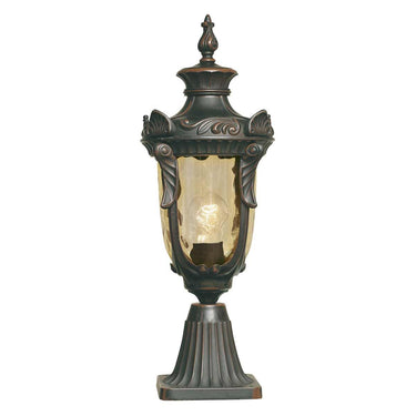 Pollarivalaisin pronssi | Ulkokäyttöön | ⌀19 x 54 cm | Philadelphia | (IP44)-Elstead Lighting-Sasu’s sisustus- ja huonekaluliike