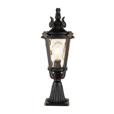 Pollarivalaisin pronssi | Ulkokäyttöön | ⌀22,5 x 56 cm | Baltimore | (IP44)-Elstead Lighting-Sasu’s sisustus- ja huonekaluliike