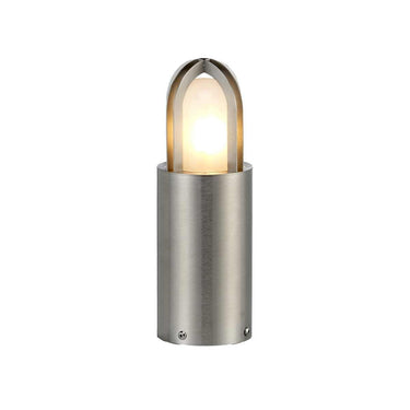 Pollarivalaisin ruostumaton teräs | Ulkokäyttöön | ⌀10,2 x 30 cm | Paignton | (IP55 )-Elstead Lighting-Sasu’s sisustus- ja huonekaluliike