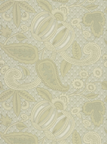 Pomegranate Green Scale | non-woven tapetti | National Trust Papers