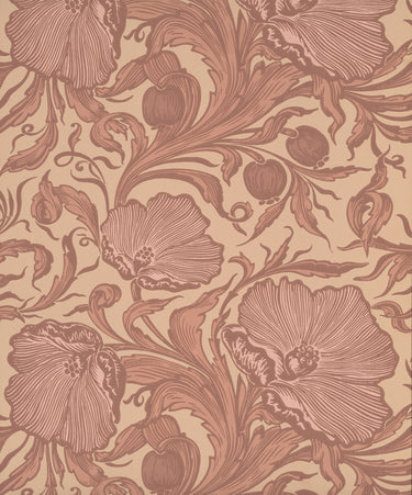 Poppy Trail Masquerade | non-woven tapetti | National Trust Papers III