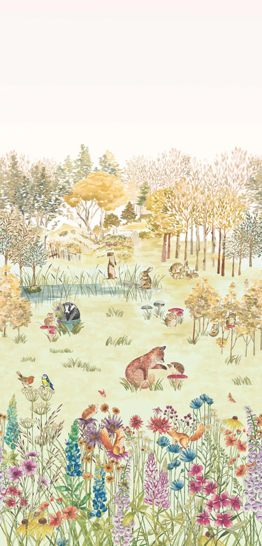 Potter's Woodland Harvest | non-woven tapetti | Storybook Papers-Little Greene-Sasu’s sisustus- ja huonekaluliike
