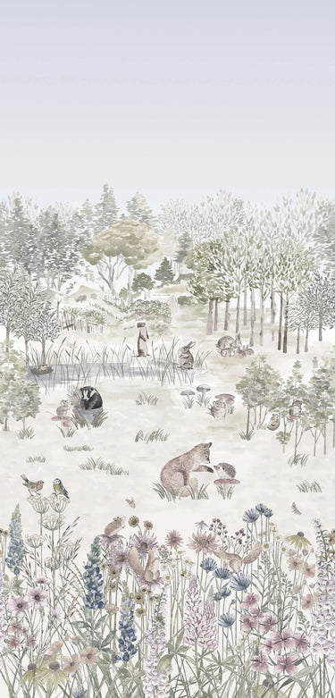 Potter's Woodland Solstice | non-woven tapetti | Storybook Papers