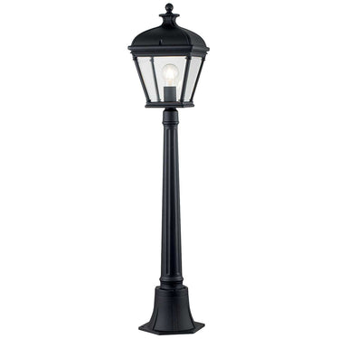 Pylväsvalaisin musta | Ulkokäyttöön | ⌀18 x 104,1 cm | Bayview | (IP44)-Elstead Lighting-Sasu’s sisustus- ja huonekaluliike