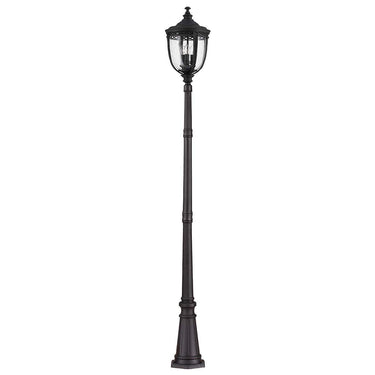 Pylväsvalaisin musta | Ulkokäyttöön | ⌀26,7 x 242,6 cm | English Bridle | (IP44)-Feiss-Sasu’s sisustus- ja huonekaluliike