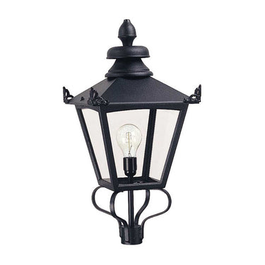 Pylväsvalaisin musta | Ulkokäyttöön | ⌀29 x 68 cm | Grampian | (IP44)-Elstead Lighting-Sasu’s sisustus- ja huonekaluliike