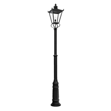 Pylväsvalaisin musta | Ulkokäyttöön | ⌀38,5 x 312,5 cm | Wilmslow | (IP23)-Elstead Lighting-Sasu’s sisustus- ja huonekaluliike