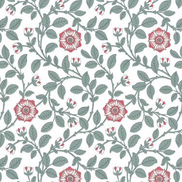 Richmond Green Dorcas | non-woven tapetti | London Wallpapers IV
