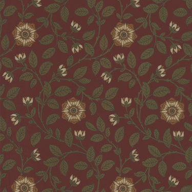 Richmond Green Revival Red | non-woven tapetti | London Wallpapers IV
