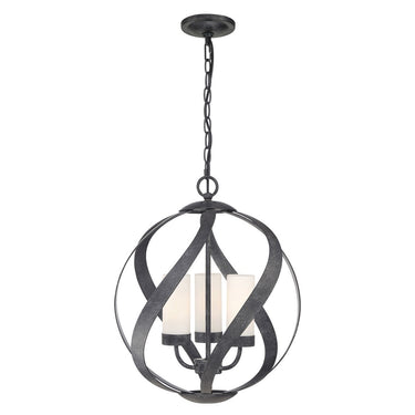 Riippuvalaisin musta | Kylpyhuoneeseen | ⌀40,7 x 56,4 cm - 303,8 cm | Blacksmith | (IP44)-Quoizel-Sasu’s sisustus- ja huonekaluliike