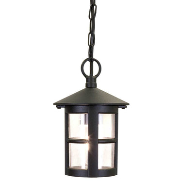 Riippuvalaisin musta | Ulkokäyttöön | ⌀15 x 36,5 cm - 83,5 cm | Hereford | (IP43)-Elstead Lighting-Sasu’s sisustus- ja huonekaluliike