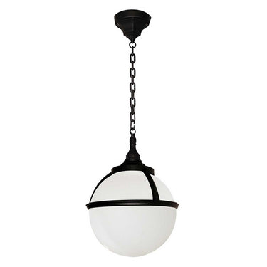 Riippuvalaisin musta | Ulkokäyttöön | ⌀27 x 53,5 cm - 73 cm | Glenbeigh | (IP44)-Elstead Lighting-Sasu’s sisustus- ja huonekaluliike