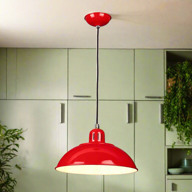 Riippuvalaisin punainen | Franklin-Elstead Lighting-Sasu’s sisustus- ja huonekaluliike