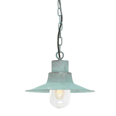 Riippuvalaisin vihreä patina | Ulkokäyttöön | ⌀29,5 x 33 cm - 95 cm | Sheldon | (IP44)-Elstead Lighting-Sasu’s sisustus- ja huonekaluliike