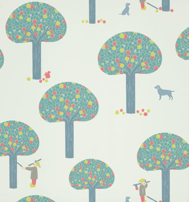 Rodney Street Delicate Blue | non-woven tapetti | Storybook Papers
