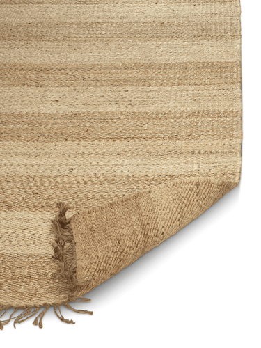 Ruskea 1,3 cm paksu raidallinen juuttimatto | Stripes-Classic Collection-Sasu’s sisustus- ja huonekaluliike