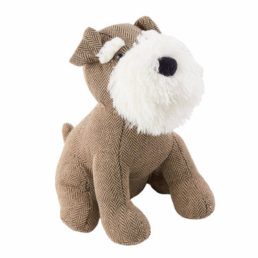 Ruskea snautseri-ovistoppari | Schnauzer Dog-Riva Home-Sasu’s sisustus- ja huonekaluliike