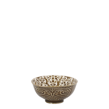 Arés Bowl H5.5/D12 cm mocca