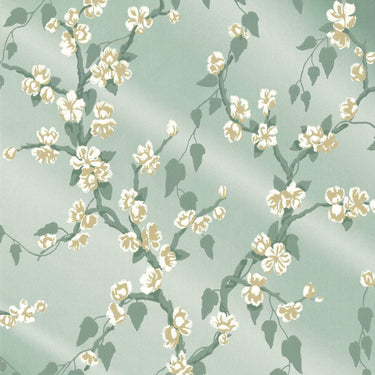 Sakura Aqua Lustre | non-woven tapetti | Archive Trails