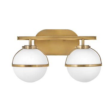 Seinävalaisin antiikkimessinki | Kylpyhuoneeseen | 38,1 x 19,3 x 23 cm | Hollis | (IP44)-Hinkley Lighting-Sasu’s sisustus- ja huonekaluliike