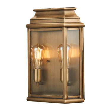 Seinävalaisin antiikkimessinki | Ulkokäyttöön | 30,2 x 10 x 41,4 cm | St Martins | (IP44)-Elstead Lighting-Sasu’s sisustus- ja huonekaluliike