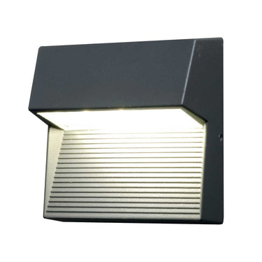 Seinävalaisin graffitinharmaa | IP54 | 15 x 7,2 x 15 cm | Freyr | (IP54)-Elstead Lighting-Sasu’s sisustus- ja huonekaluliike