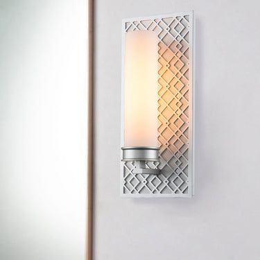 Seinävalaisin kiilotettu hopea | IP44 | ZIGGY1-LS-Elstead Lighting-Sasu’s sisustus- ja huonekaluliike