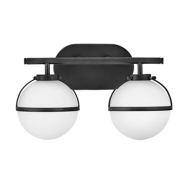 Seinävalaisin musta | Kylpyhuoneeseen | 38,1 x 19,3 x 23 cm | Hollis | (IP44)-Hinkley Lighting-Sasu’s sisustus- ja huonekaluliike