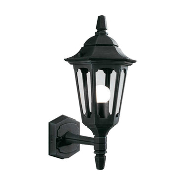 Seinävalaisin musta | Ulkokäyttöön | 18 x 25 x 39 cm | Parish Mini | (IP44)-Elstead Lighting-Sasu’s sisustus- ja huonekaluliike