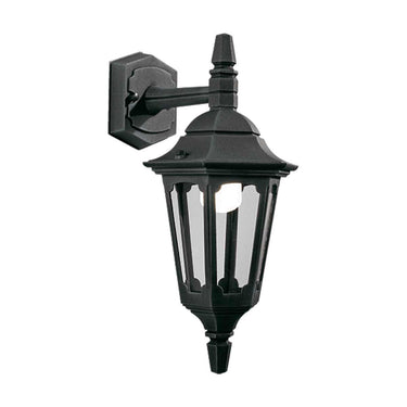 Seinävalaisin musta | Ulkokäyttöön | 18 x 25 x 39 cm | Parish Mini | (IP44)-Elstead Lighting-Sasu’s sisustus- ja huonekaluliike